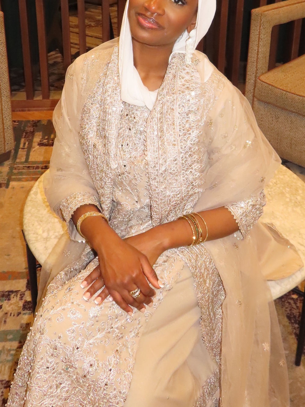 Desi guest wedding outfit